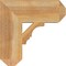 Ekena Millwork Balboa Craftsman Rough Sawn Bracket, Western Red Cedar, 6"W x 18"D x 18"H BKT06X18X18BOA04RWR - alternate 3